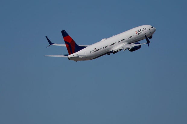 Delta Air Lines At Harry Reid International Airport In Las Vegas 