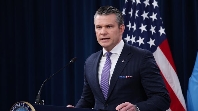 Pete Hegseth And Dan Caine Hold Pentagon Press Briefing On Operation Epic Fury 
