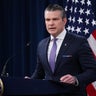 Pete Hegseth And Dan Caine Hold Pentagon Press Briefing On Operation Epic Fury 