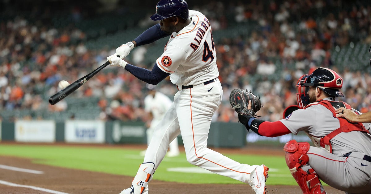 Brown and Alvarez lead Astros past scuffling Red Sox 9-2