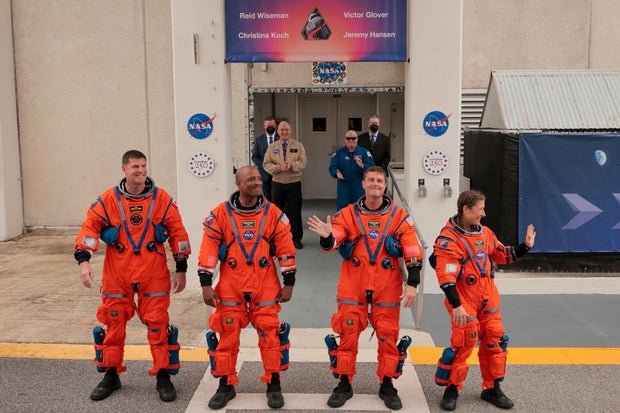 Artemis II astronauts 