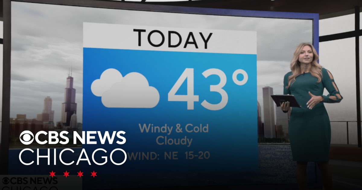 Highs in the 40s on Wednesday before warmup - CBS Chicago
