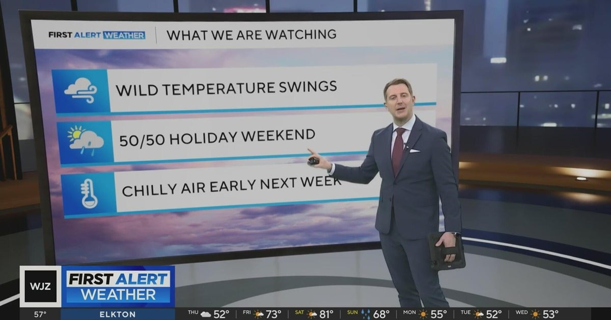 Cool Thursday in Maryland before warm start to weekend - CBS Baltimore
