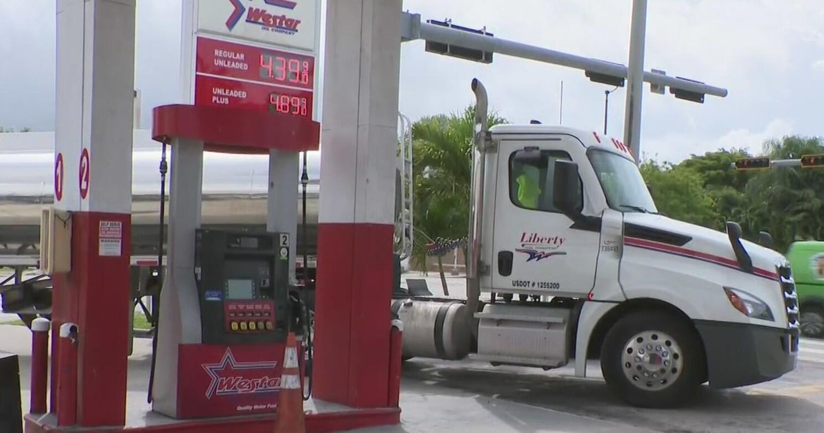South Florida gas stations are reporting shortages for the first time since the Iran War started