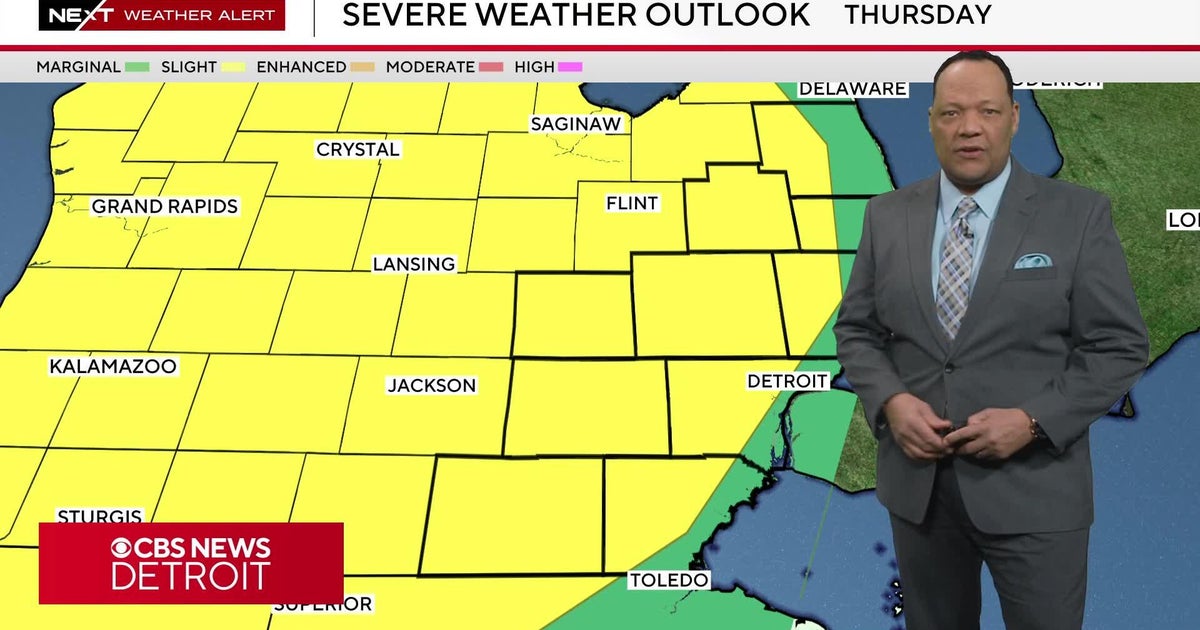 Severe storms possible in Southeast Michigan on Thursday and more top ...