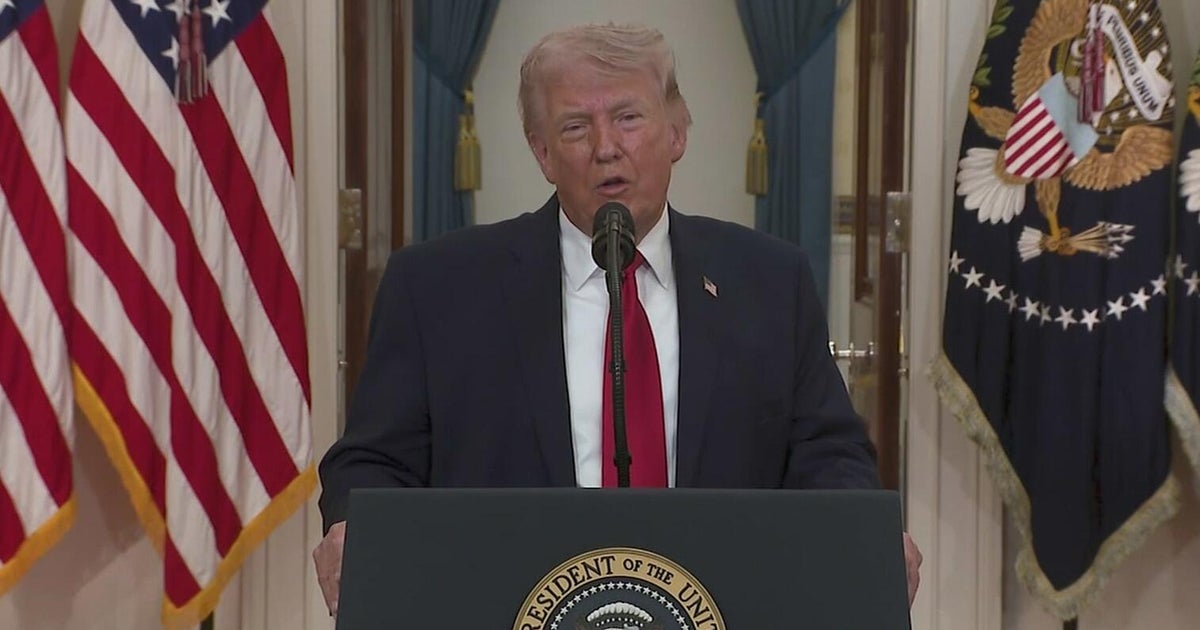 President Donald Trump says Iran war could end in weeks during address to nation