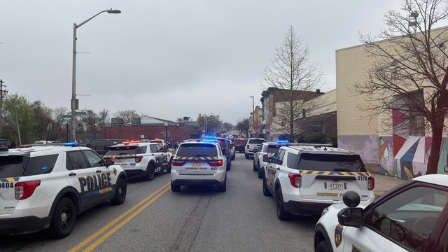 Baltimore Police Shooting Western District 