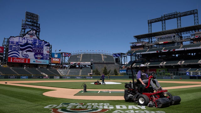 Colorado Rockies media walk-through 