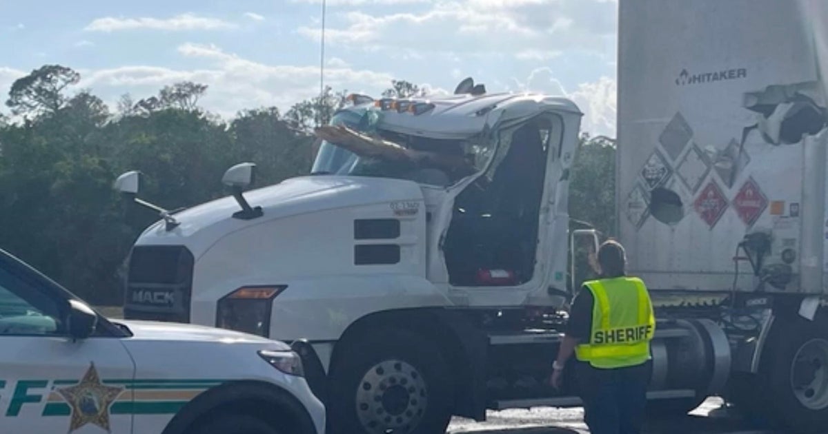 Florida man killed when timber “pierced” truck cab during collision, sheriff’s office says