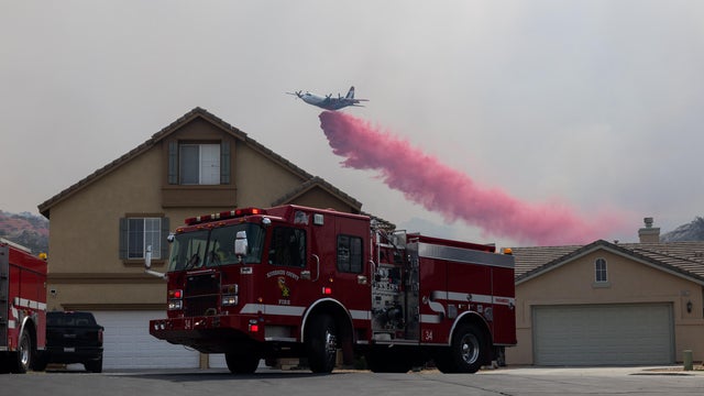 Springs Fire In Moreno Valley Explodes To Burn Over 3,500 Acres 