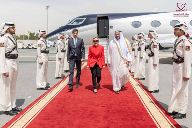 Italian Prime Minister Giorgia Meloni visits Qatar