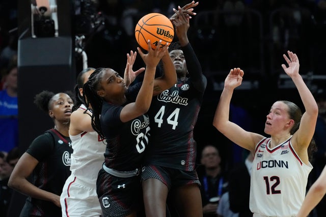 Undefeated UConn upset by South Carolina in women's Final Four