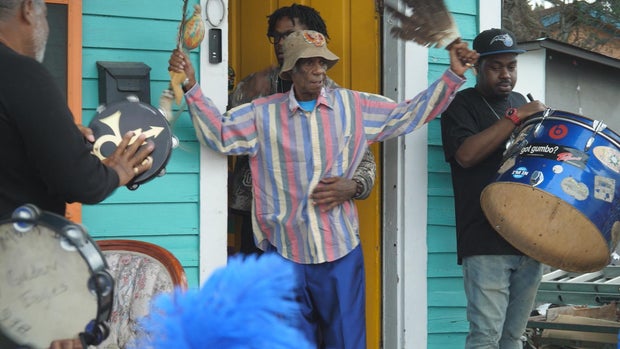 Joseph Pierre Boudreaux, better known as Big Chief Monk of the Golden Eagles tribe 