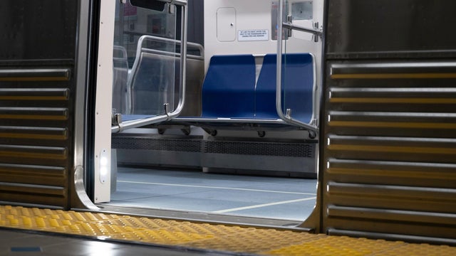 Baltimore Metro SubwayLink Train 