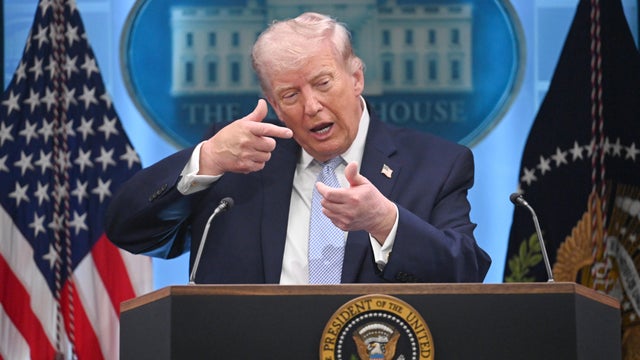 Trump Holds A Press Conference On Iran War 