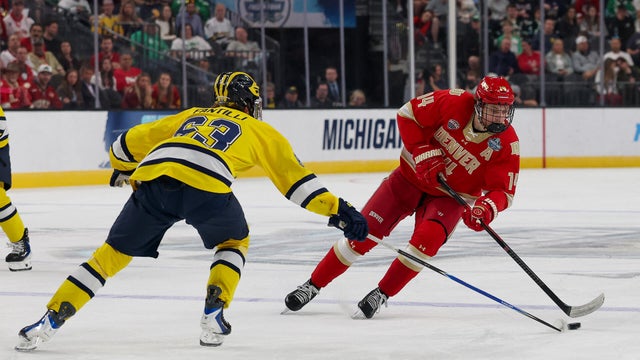 NCAA HOCKEY: APR 09 Men's Frozen Four Semifinal - Michigan v Denver 