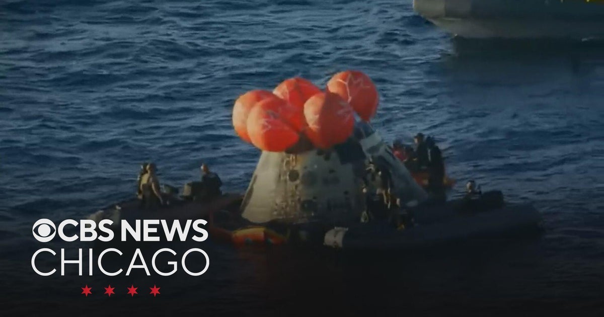 Artemis II crew splashes down on Earth after historic moon mission ...