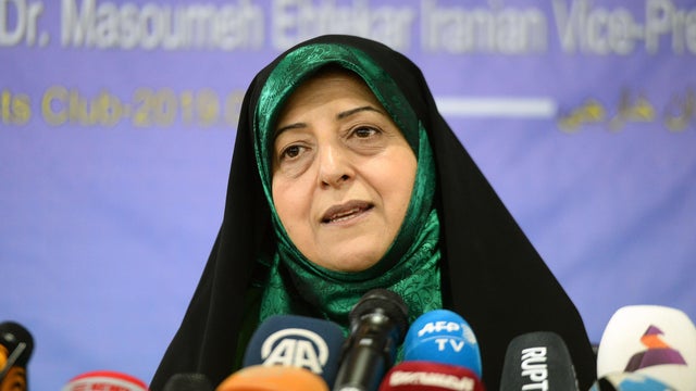 Iranian Vice-President Masoumeh Ebtekar 