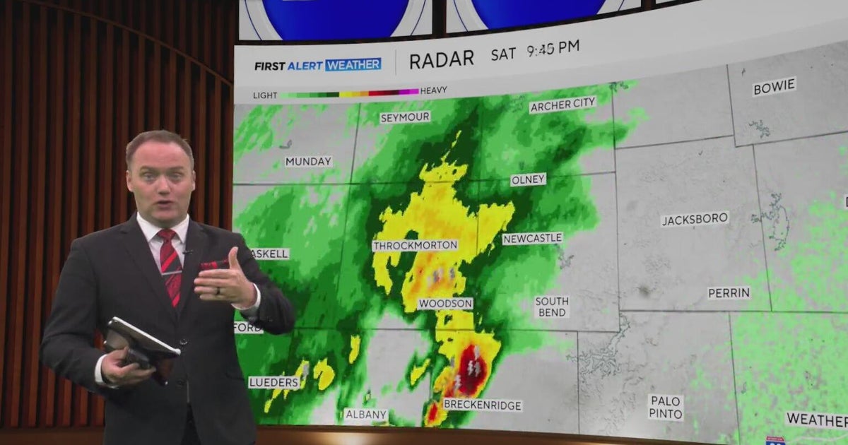 First Alert Weather Day issued Sunday as severe storms threaten North Texas