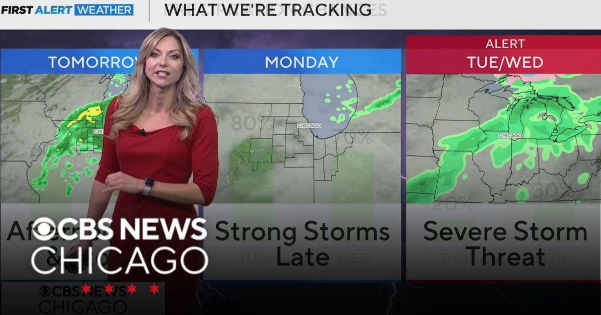 More severe storms in the forecast. What to expect. - CBS Chicago