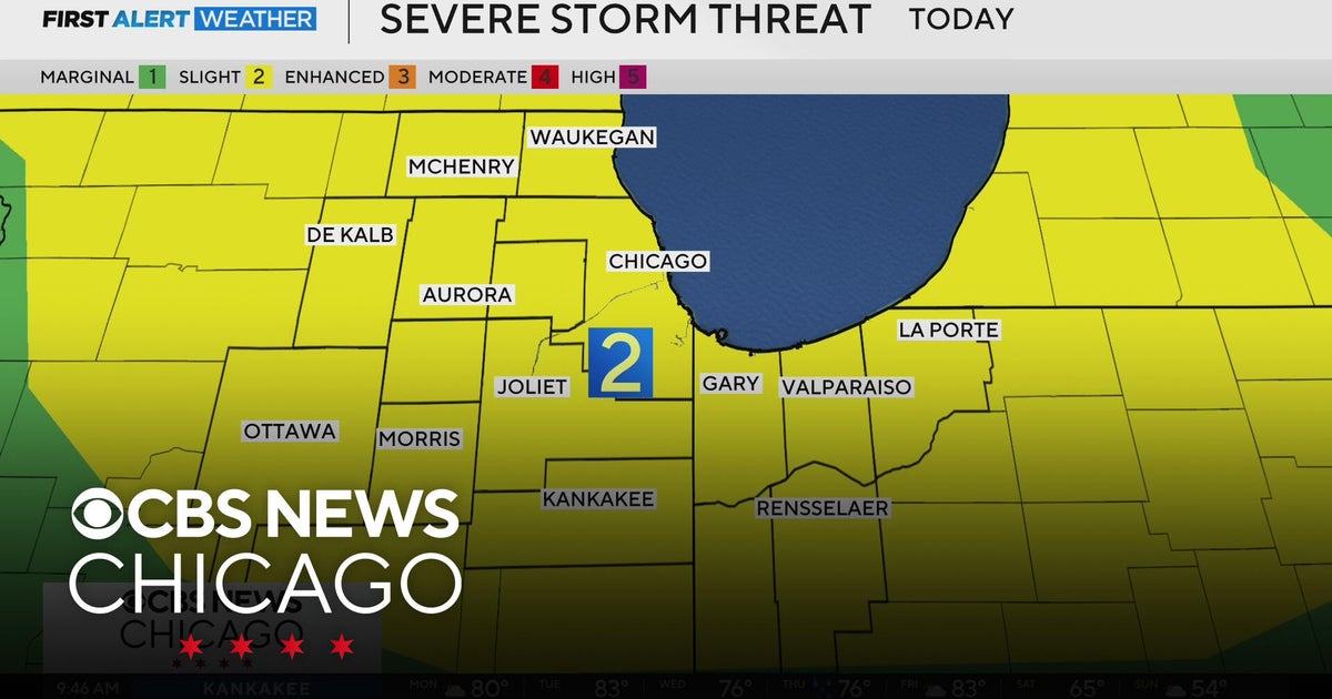 Severe storms possible in Chicago area Monday amid unseasonably warm ...