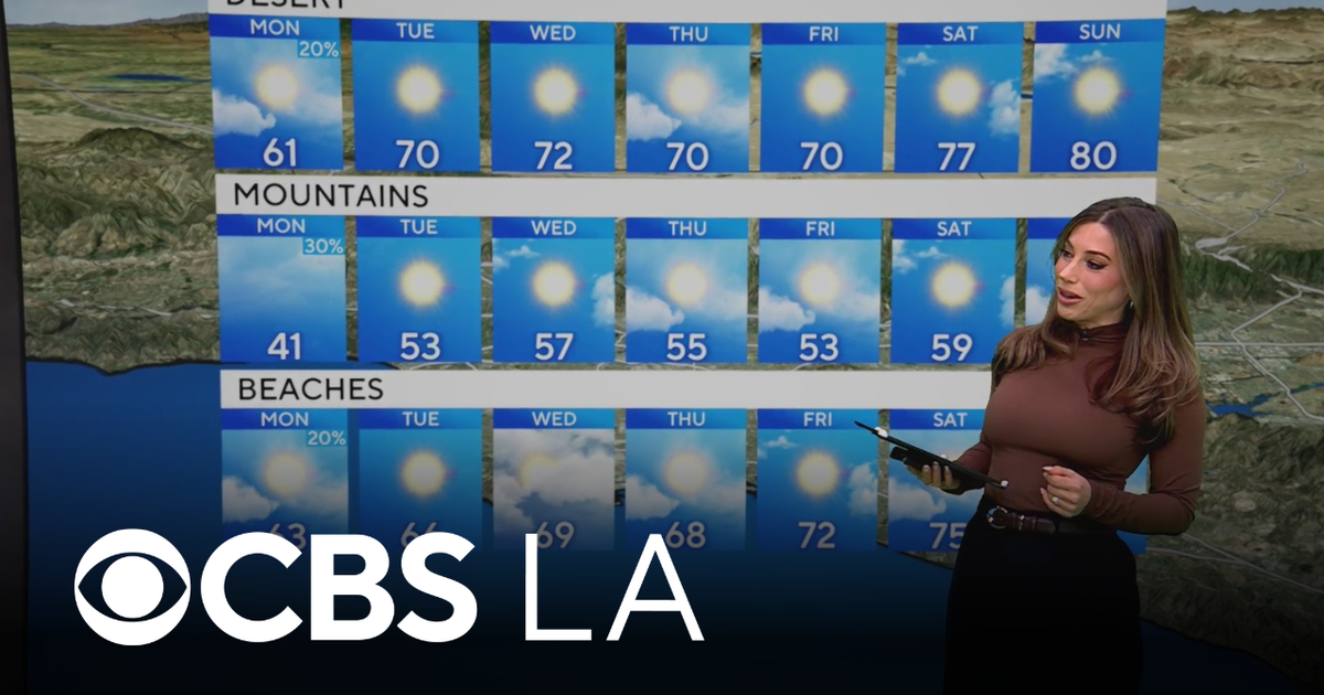 Alex Biston's NEXT Weather Forecast | April 12 - CBS Los Angeles