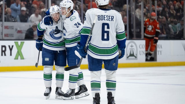 Canucks Ducks Hockey 