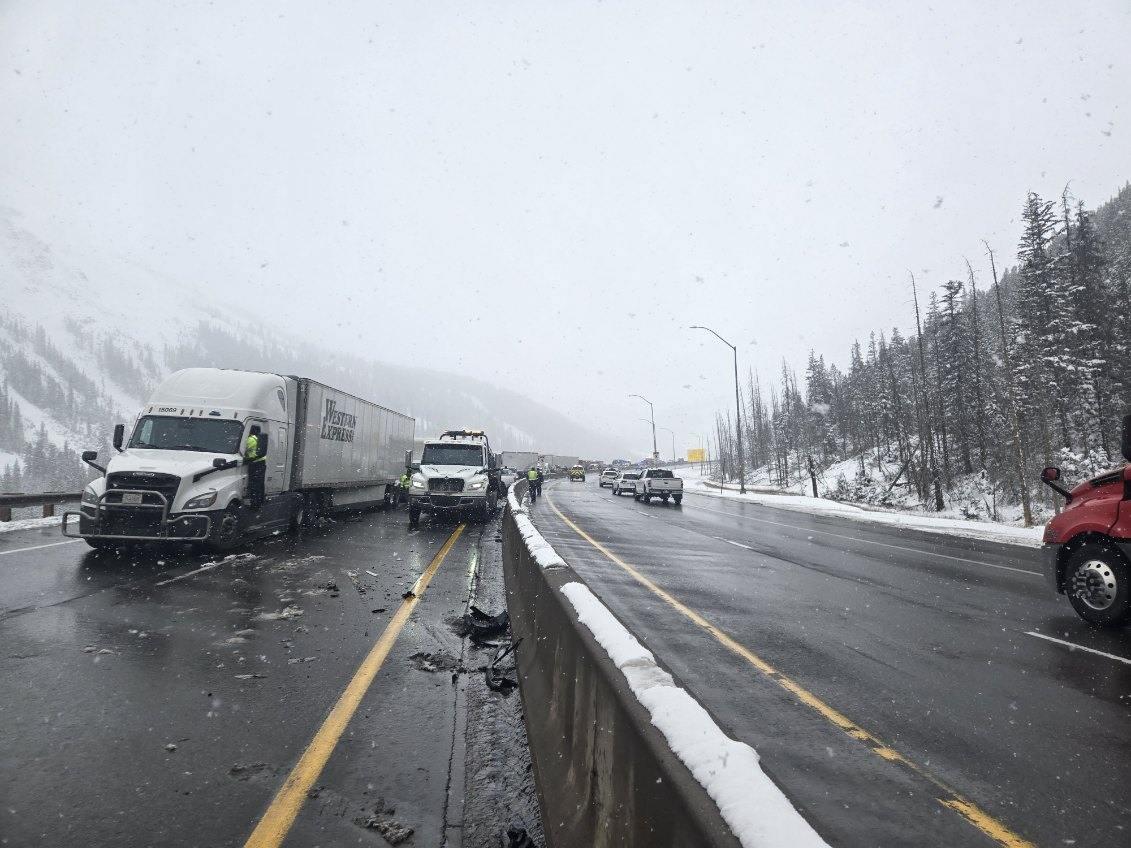 Colorado 70-car pileup on snowy I-70
