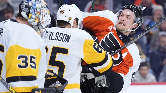 Penguins Flyers Hockey 