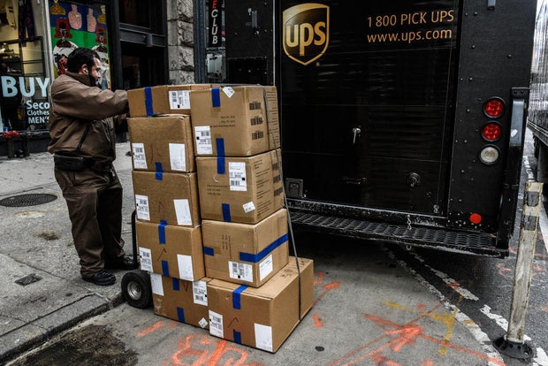 Package Deliveries As Cyber Monday Deals Hit 