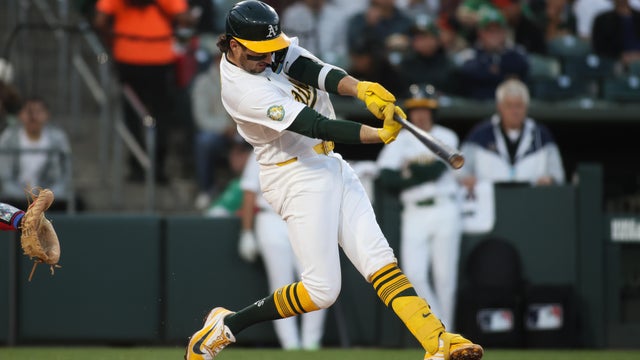 Rangers Athletics Baseball 