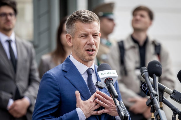Hungary's Incoming Prime Minister Peter Magyar