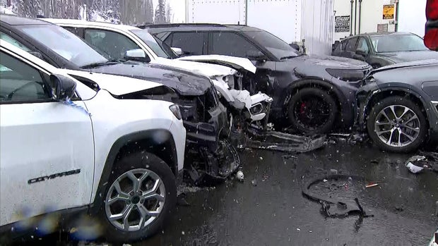 Colorado 70-car pileup on snowy I-70 