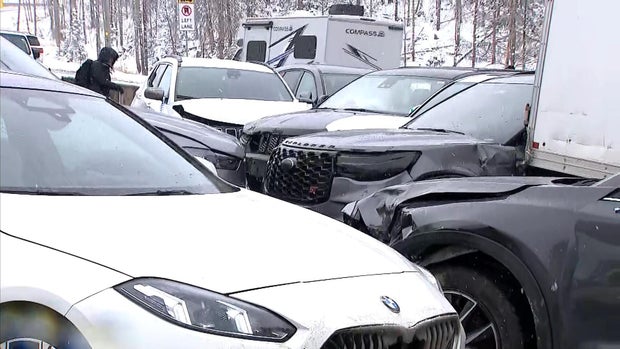 Colorado 70-car pileup on snowy I-70 