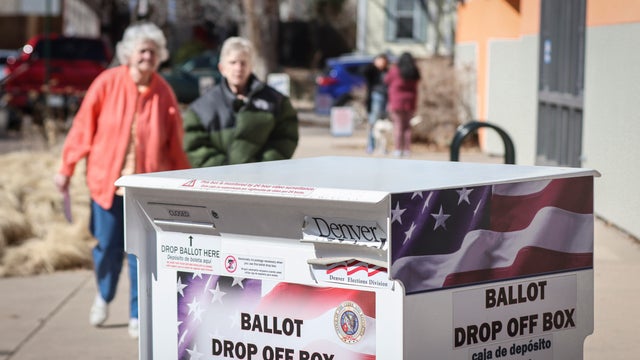 Voters Cast Ballots In States Across The Nation On Super Tuesday 