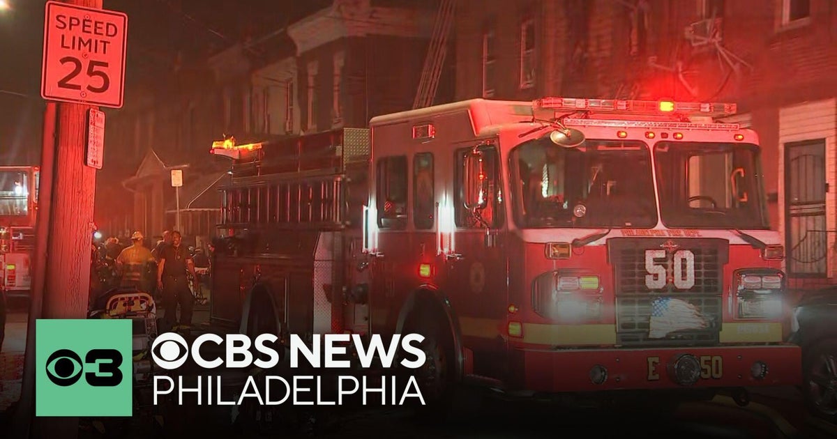 Fire damages home in North Philadelphia - CBS Philadelphia
