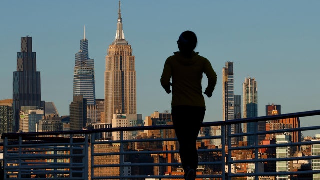Sunset in New York City 