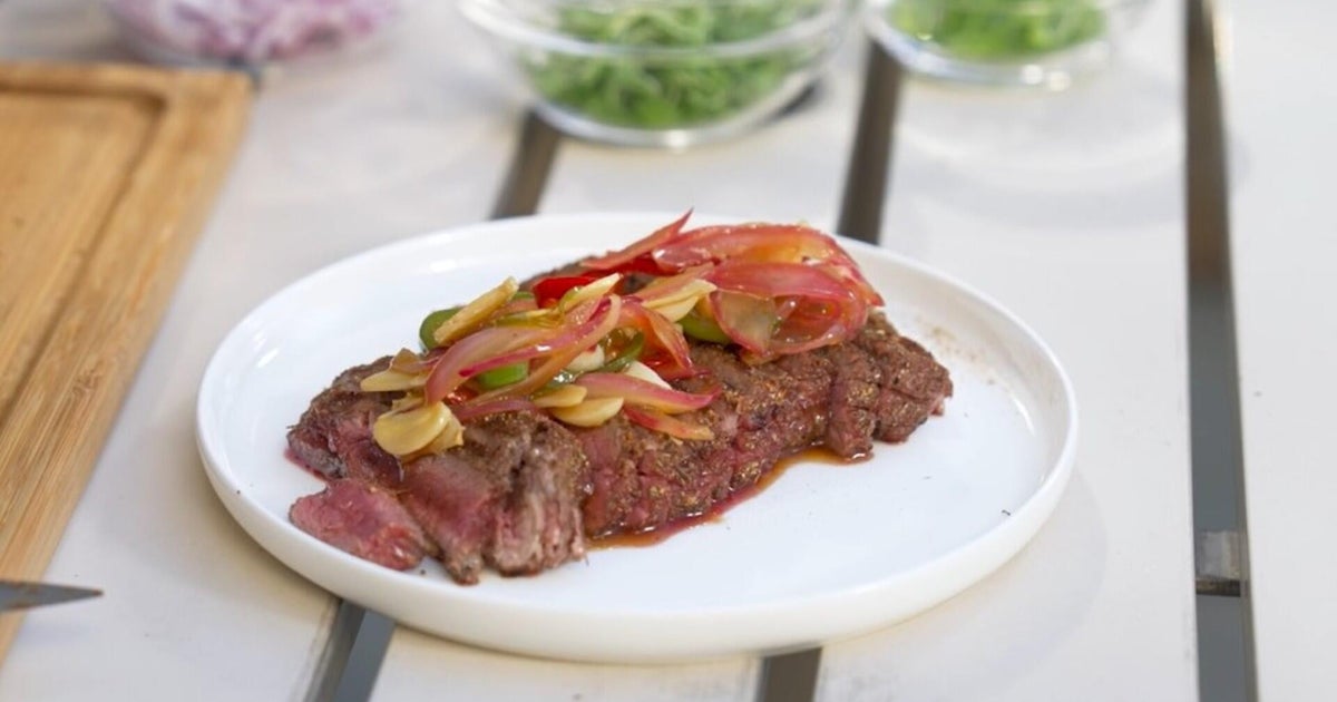 Chef Valentine Howell prepares Afro-Caribbean-inspired dish