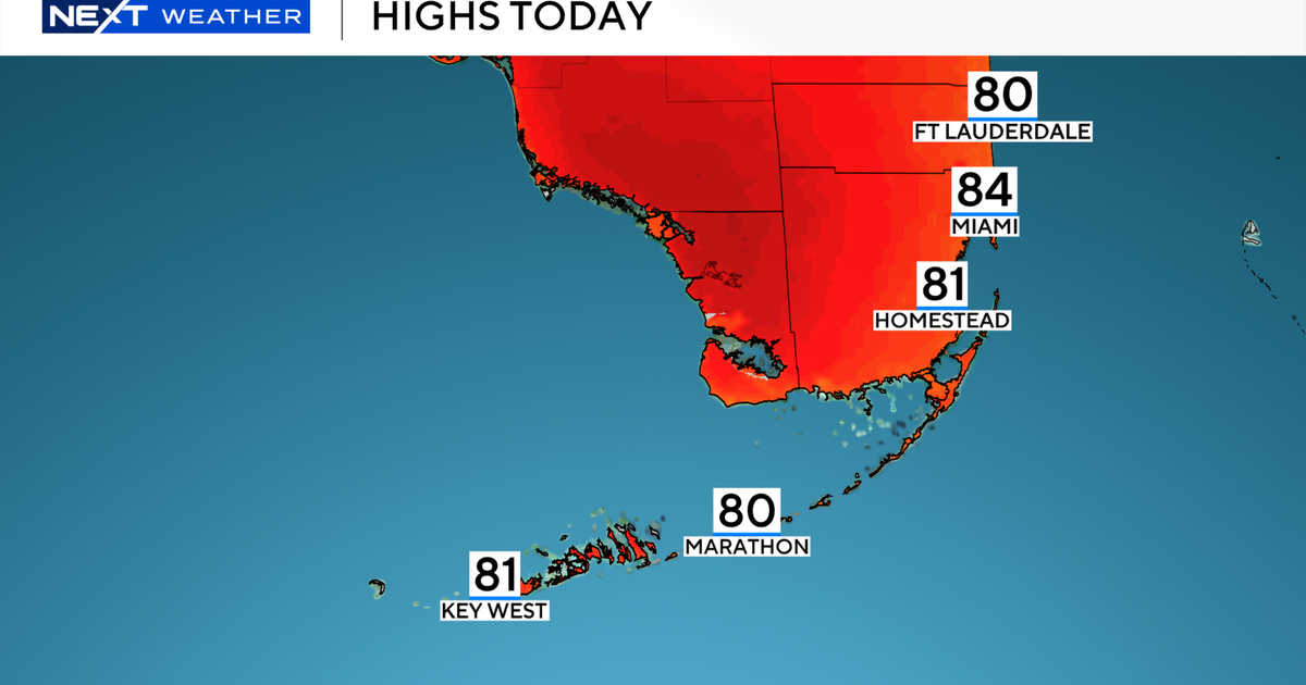 South Florida to see warm, humid conditions as we close out workweek and head into weekend