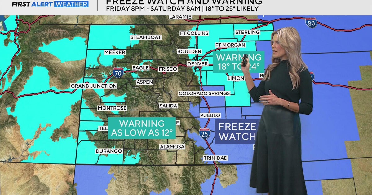 Chances for snow return along with bitter cold temperatures for Denver ...
