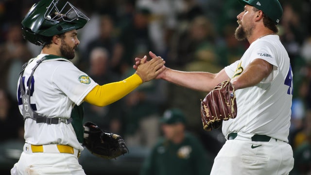 Rangers Athletics Baseball 