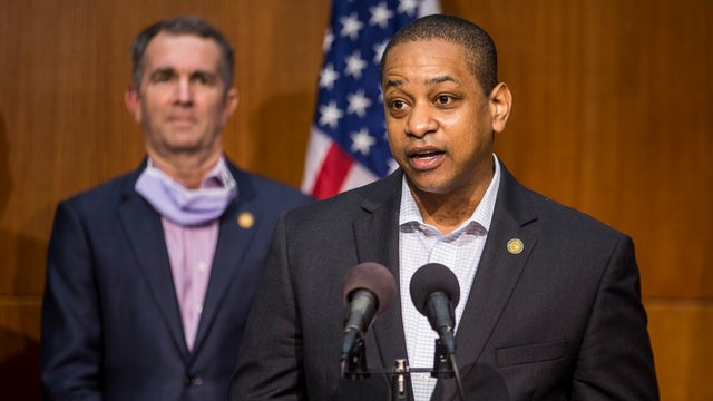 Virginia Lt. Gov. Justin Fairfax speaks during a news conference on June 4, 2020, in Richmond, Virginia. 