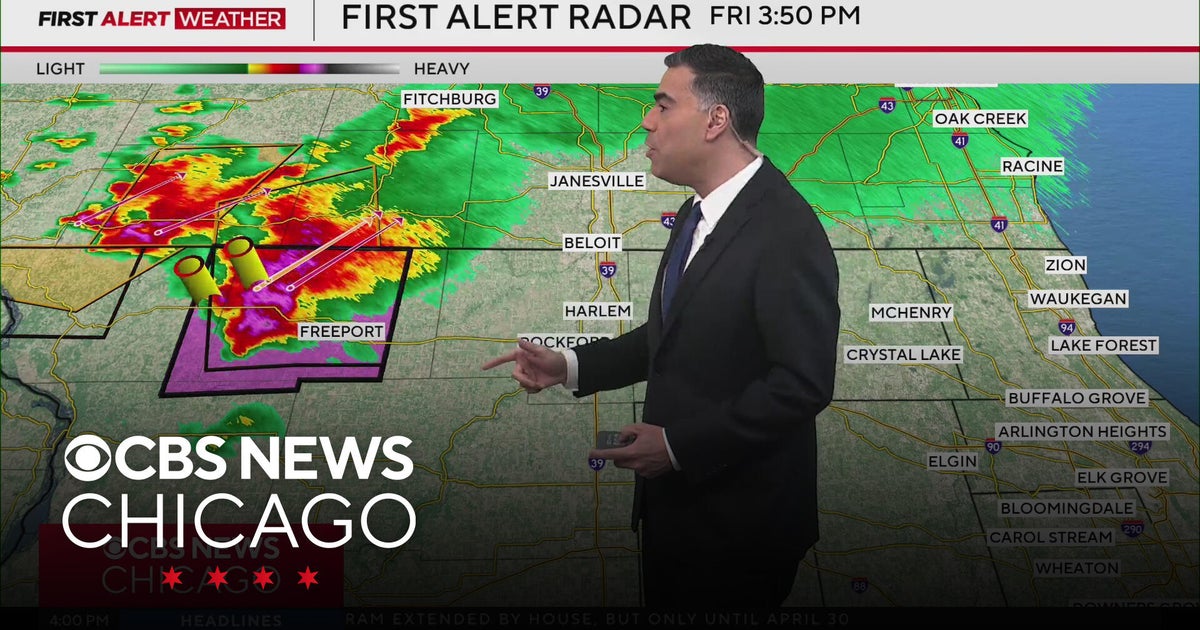 Tornado watch for entire Chicago area as 2 rounds of severe storms race ...