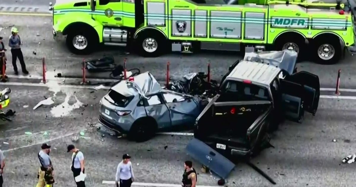 Highway back open after major accident in Palmetto Expy killing 1 and injuring another