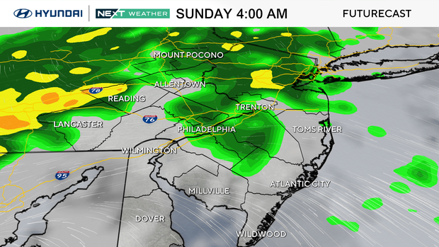 Mild Saturday before rain, cooler weather moves into Philadelphia region 