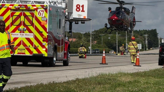Generic police lights and yellow police tape at crime scene 
