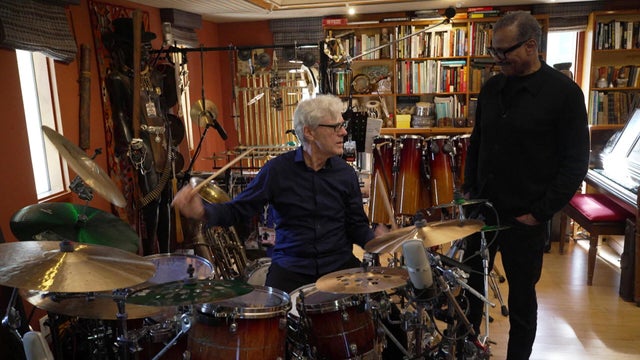 Stewart Copeland and Bill Whitaker 
