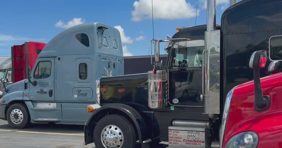 Rising and fluctuating fuel prices pinching pockets of interstate semi truck drivers in South Florida