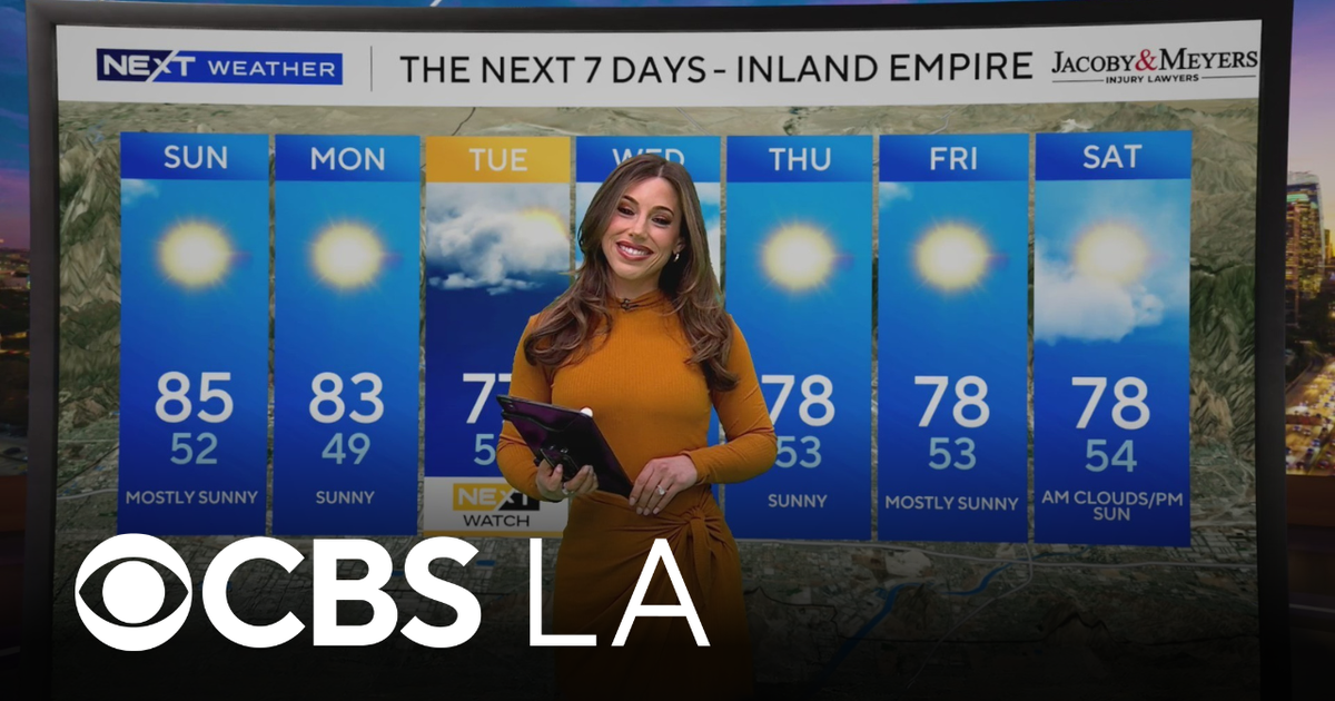 Alex Biston's NEXT Weather Forecast | April 18 - CBS Los Angeles