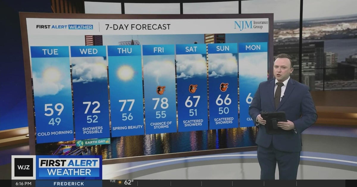 Temperatures warm this weekend in Maryland